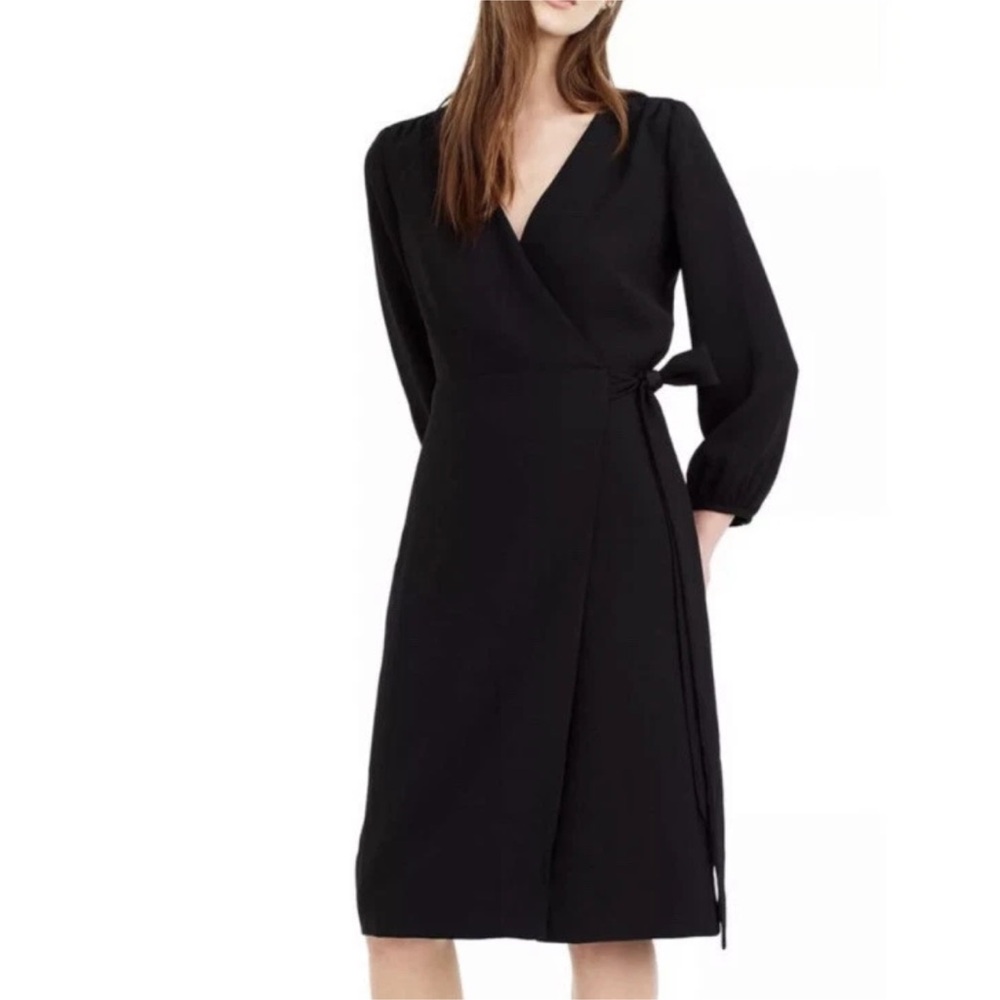J. Crew 365 Crepe Wrap Dress